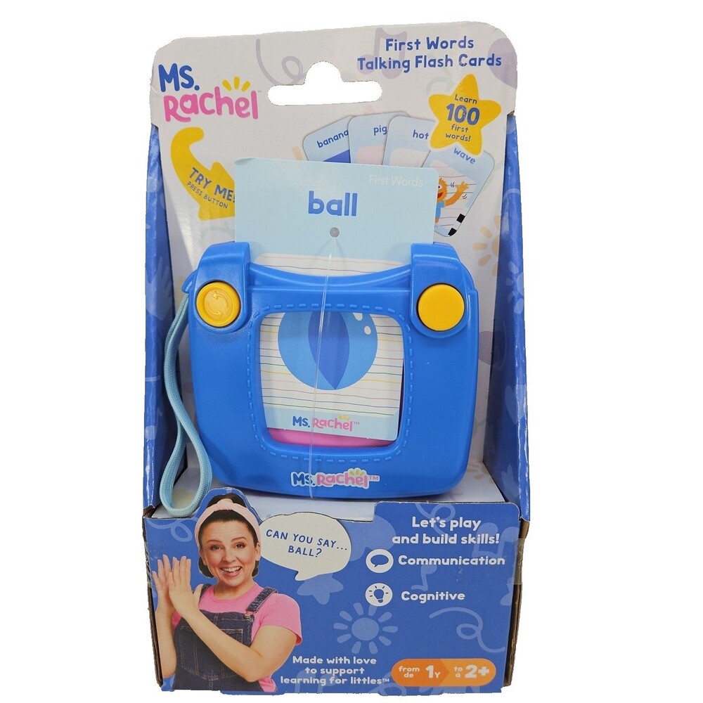 Ms Rachel: First Words Talking Flash Cards - Ms. Rachel NEW in package FREE S/H